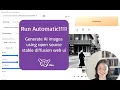 Generate AI Images with the Stable Diffusion Web UI AUTOMATIC1111 - No Code Tutorial
