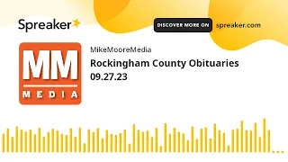 Rockingham County Obituaries 09 27 23