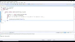Vowel or Consonant Java Decision Making Beginner Tutorial
