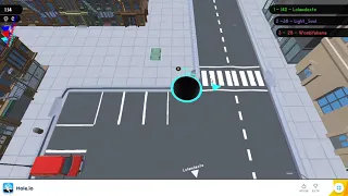 Hole io Gameplay Play it on Poki com