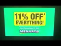 Menards 11 Off Commercial 2023