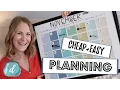CHEAP PLANNING DIY DRY ERASE Calendar