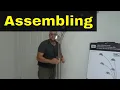 Assembling A DSI Lighting 5 Light LED Floor Lamp