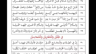 متن تحفة الأطفال بصوت الشيخ سعد الغامدي 