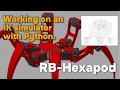 RB-Hexapod Working on an IK simulator with Python