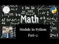 34 Math Module in Python Part-2 Python Tutorial By Arihant Jain Study Material