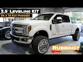 2018 F-250 2 5 Level Kit and 24x14 Kg1 Forged Wheels
