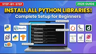 Top Python Libraries Every Programmer Must Install in 2026 Complete Beginner Setup in 10 Minutes