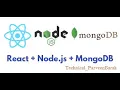 ReactNodeJs Project in Hindi Part - Mern Stack Development Tutorial