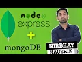 Connect MongoDB With NodeJS ExpressJS Using Mongoose Module Explain In Hindi By Nirbhay Kaushik