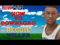 NBA 2K23 TUTORIAL How to Download Reggie Miller in 1987 Draft Class