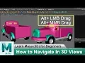 Maya 2018 Viewport Navigation Explained Learn Maya 3D for Beginners Tutorials