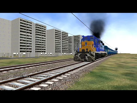 Train simulator game 2022 | Train video - No copyright for Vfx video
