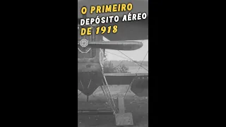 Imagens raras de um aeroporto militar em 1918 #shorts
