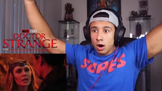 doctor strange in the multiverse of madness trailer reaction 