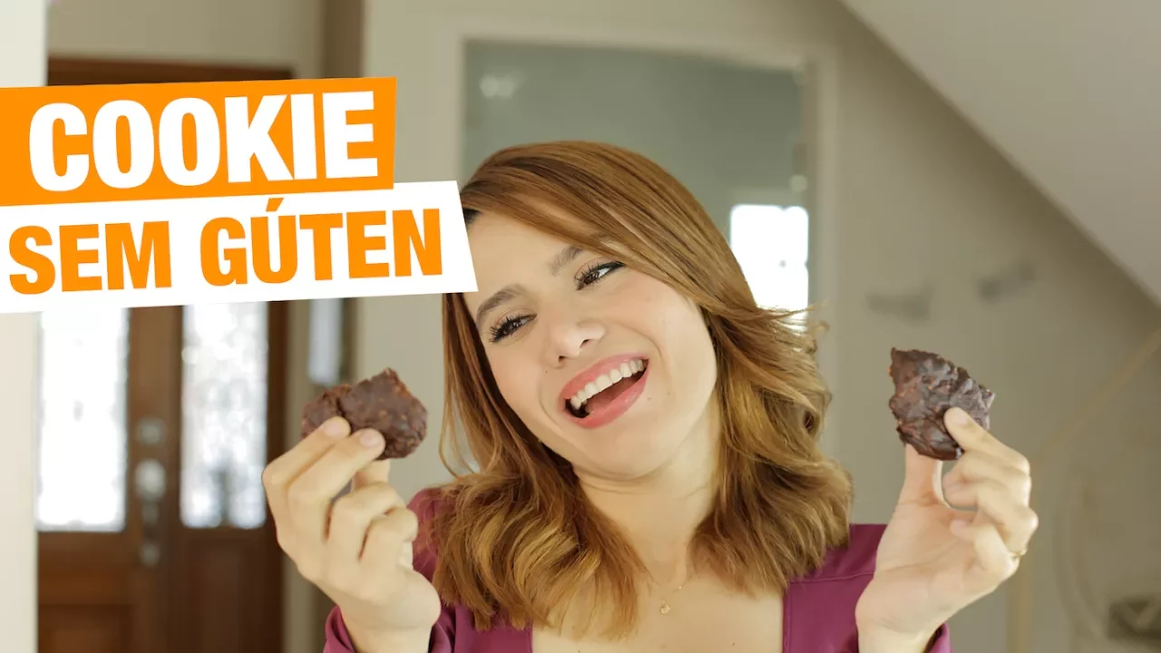 RECEITA DE COOKIE SAUDÁVEL SEM GLÚTEN