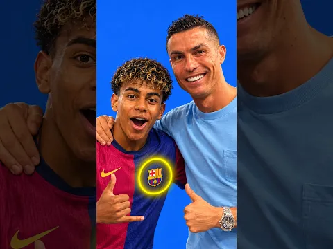 Is Lamine Yamal actually a Ronaldo fan? π² #shorts