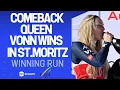 Lagu WINNING RUN! Lindsey Vonn rolls back the years with magical Downhill run at St. Moritz