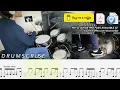 Easy - Commodores | Drum SCORE Sheet Music | #85 DRUMSCRIBE