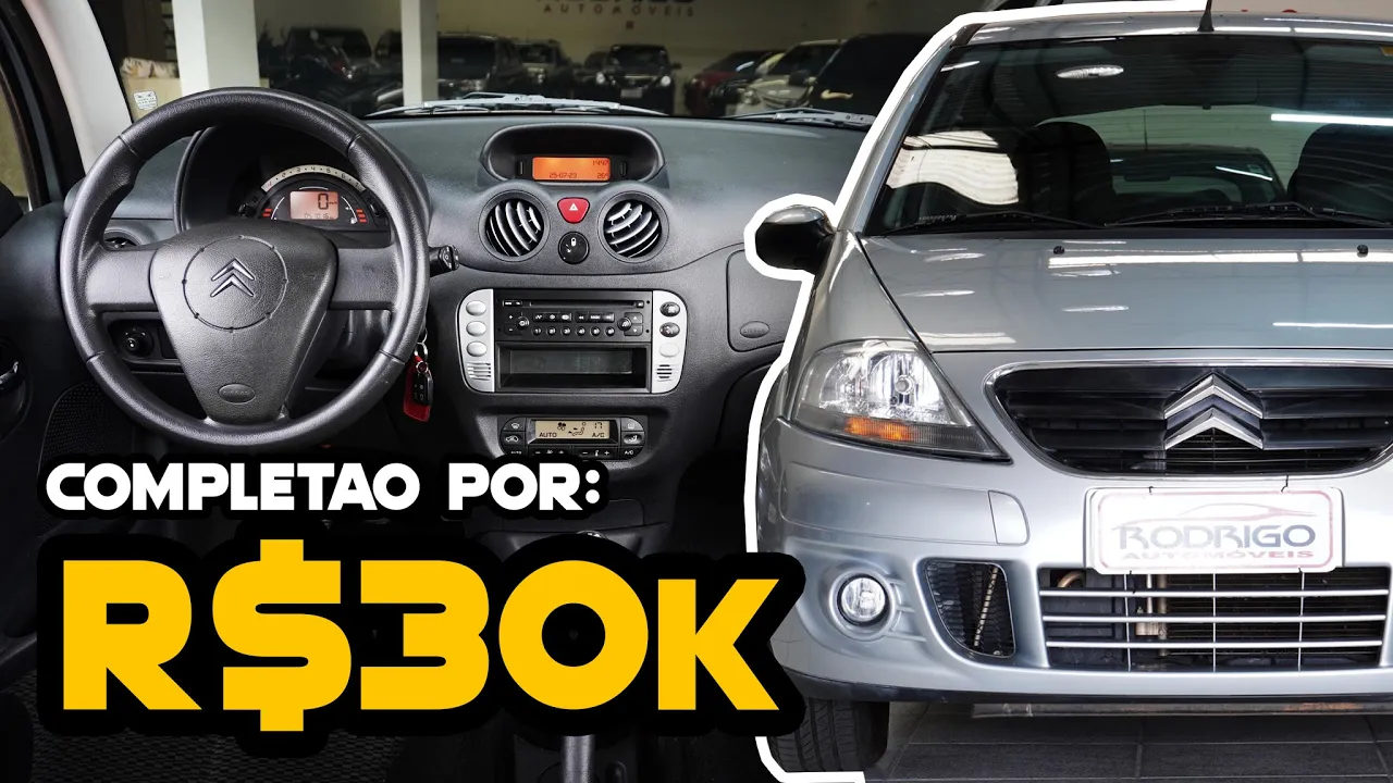 UM COMPACTO PREMIUM BARATO! Mas VALE A PENA? Andei no Citroën C3 1.6 2009 da Rodrigo Automóveis!