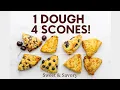 Download Lagu The BEST Scone Recipe | Blueberry Lemon, Dark Chocolate Cherry, Gouda Dill \u0026 Cheddar Chive