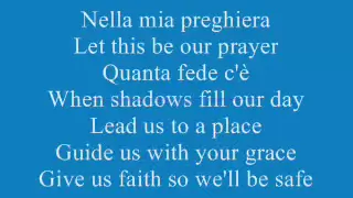 Download Celine Dion ft Andrea Bocelli The Prayer Lyrics MP3