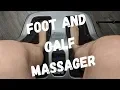 TISSCARE Electric Shiatsu Foot and Calf Leg Massager Review And Demo