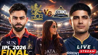 RCB VS GT || IPL 2026 FINAL