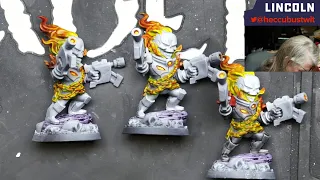 GameNight PaintNight Today Marvel United Multiverse - Cosmic Rider w Lincoln 10 30am PDT
