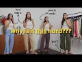 Why Is It So Hard to Find Good Petite Trousers Mango Toast Hush Nobody s Child Whistles