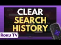 How to Clear Roku TV Search History