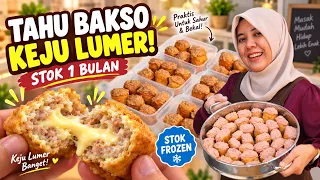 Bikin Sekali Stok Sebulan‼️Super Kenyal, TAHU BAKSO KEJU LUMER
