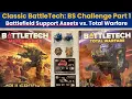 BS Challenge Pt 1 Classic BattleTech Report Battlefield Support vs Total Warfare Combined Arms