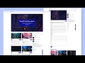 How To Create a Blog Website using HTML CSS and JavaScript Step by Step Responsive website