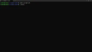 Introduction to Bash Scripting - Part 2 Variables and