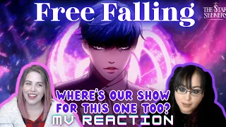 txt free falling official mv the star seekers ost k cord girls react