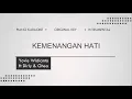 Download Lagu Yovie Widianto ft Dirly \u0026 Ghea  - Kemenangan Hati (Karaoke Lirik | Original Key | Instrumental)