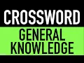 Crossword Puzzles with Answers - 11 General Knowledge Trivia Questions GK Pub Quiz
