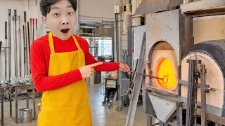 Glass Museum for Kids Experience Outdoor Playground Educational  Video