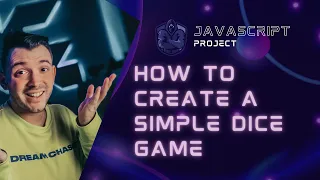 how to create a simple dice game in JavaScript