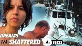 LOST a friend BUT not a project BOAT. When Dreams Turn to Sorrow Used Boat Refit Durbeck Trawler