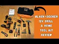 BLACK DECKER 12V MAX Drill Home Tool Kit - Review