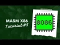 2023 MASM Microsoft Macro Assembler Tutorial Input HIDDEN Byte Password Assembly Language