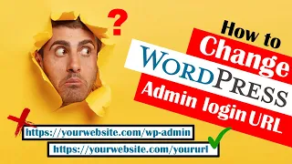 How To Change WP-Admin Url For Wordpress website - Hide Your WP-Admin and protect your website