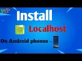 Install localhost on android how to install localhost