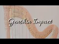 Download Lagu Genshin Impact - Hanachirusato (Her Legacy) - Relaxing Harp Cover