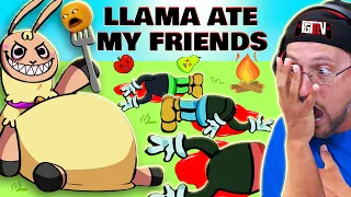 Download Hungry Llama Ate my Best Fruit Friends!  (FGTeeV Cartoon Game turns SCARY) MP3