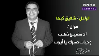 شفيق كبها موال والا مضيع ذهب    وحيات صبرك يا أيوب دندنها