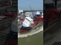 Download Lagu Ship Launch Reversed: Vessel jumping out of the Water 🌊🚢