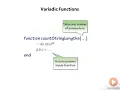 35 - Variadic Functions in Lua